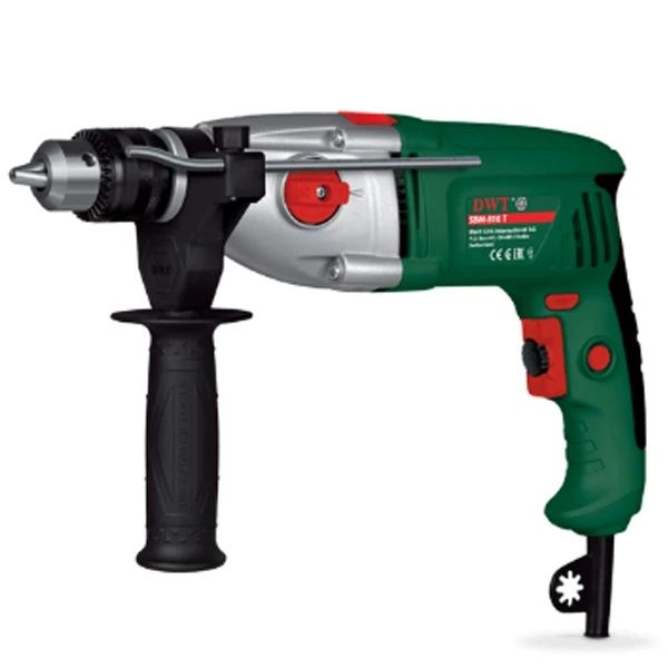 دریل چکشی سه نظام 13 میلی متری 1050 وات دی دبلیو تی مدل sbm 1050t
